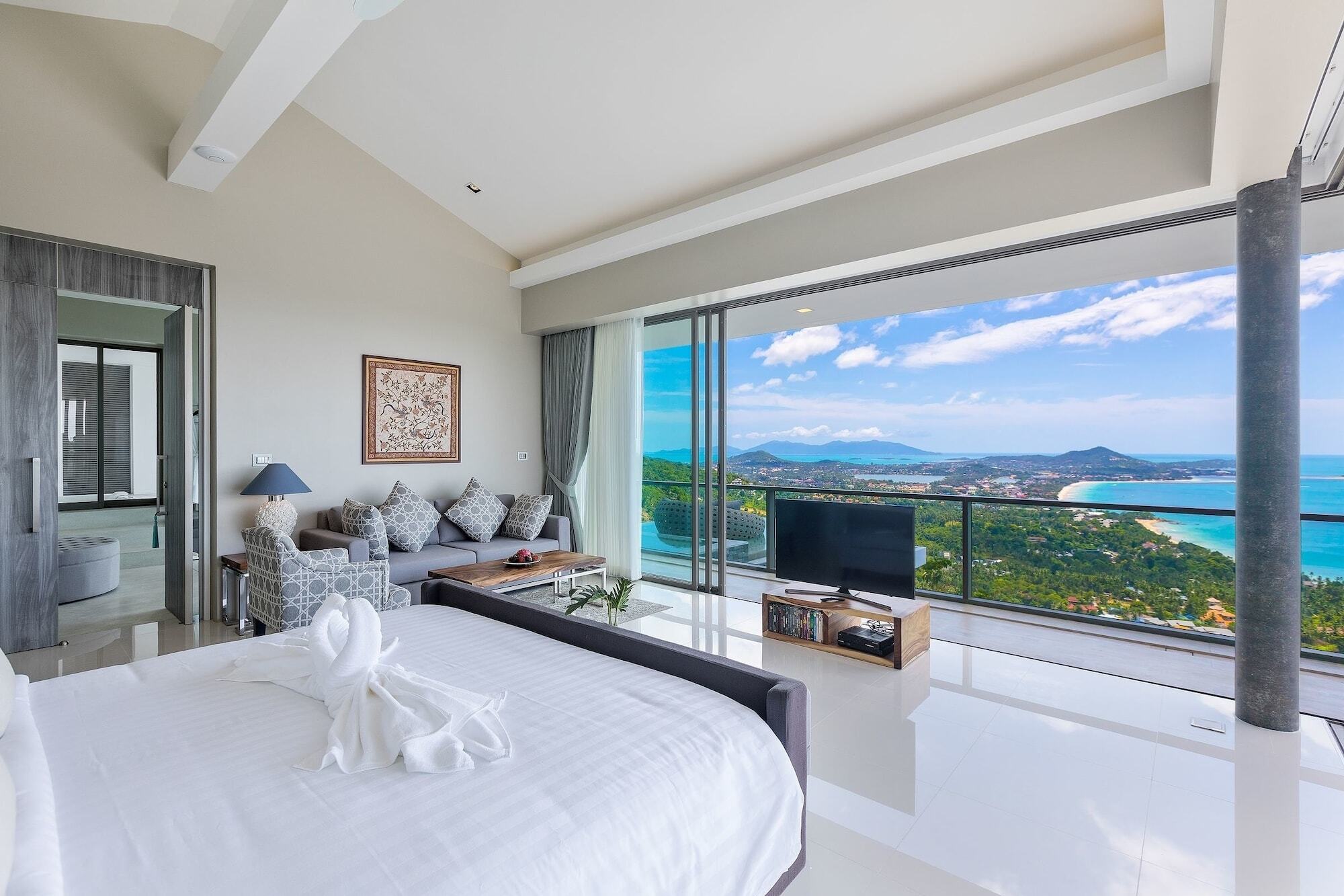 Villa One - New Luxury Sea View Villa หาดเฉวง ภายนอก รูปภาพ
